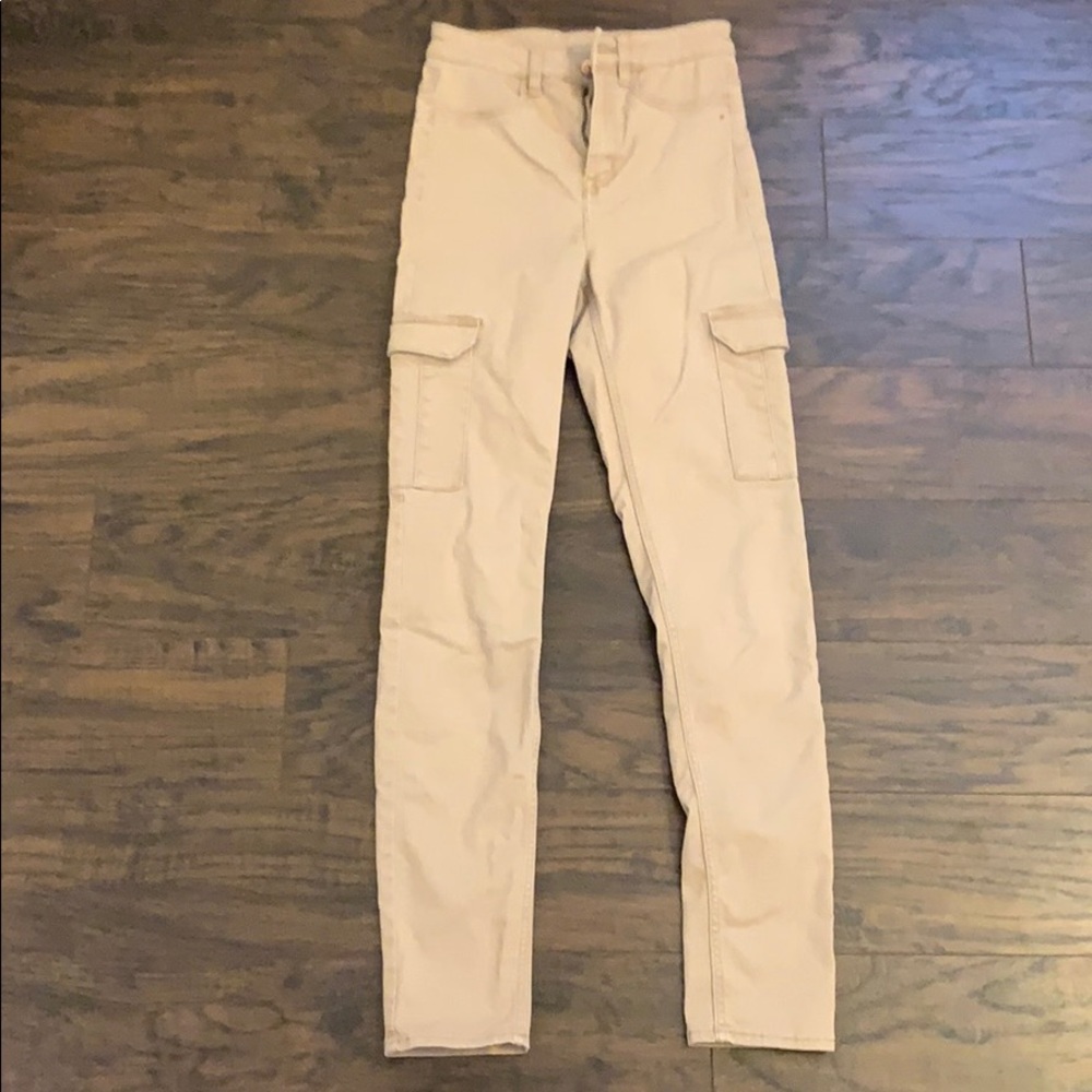 Khaki cargo pants